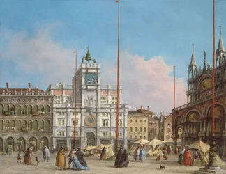 Piazza di San Marco in Richtung Uhrturm